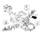 Craftsman 917379000 drive assembly diagram
