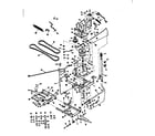 Haban 4-24550 pulley / lift bar assembly diagram