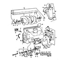 Haban 4-24550 auger housing assembly diagram