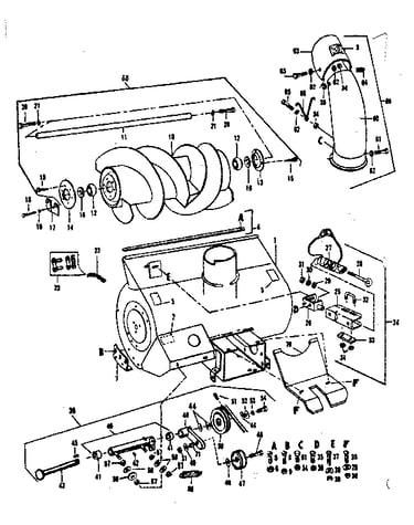 Auger housing assembly