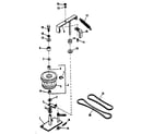Murray 4-24570 pulley housing assembly diagram