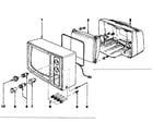 LXI 56240341050 cabinet exploded view diagram