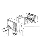 Cabinet exploded view