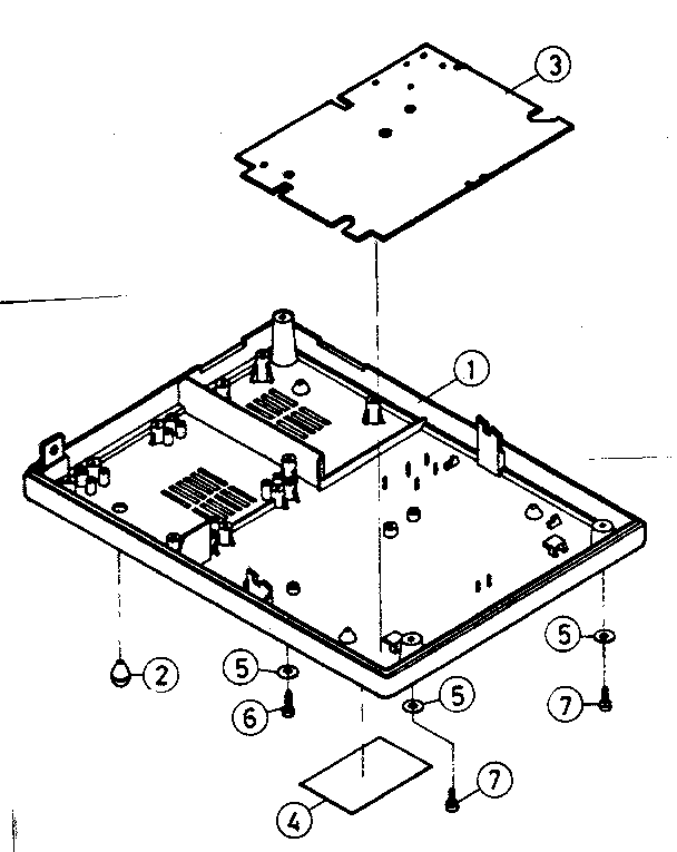 BOTTOM CASE ASSEMBLY
