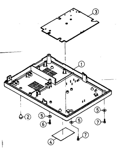 Bottom case assembly