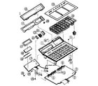 Sears 27258120 keyboard assembly diagram