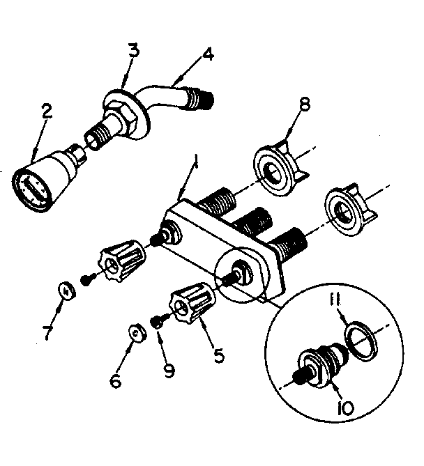 Shower valve
