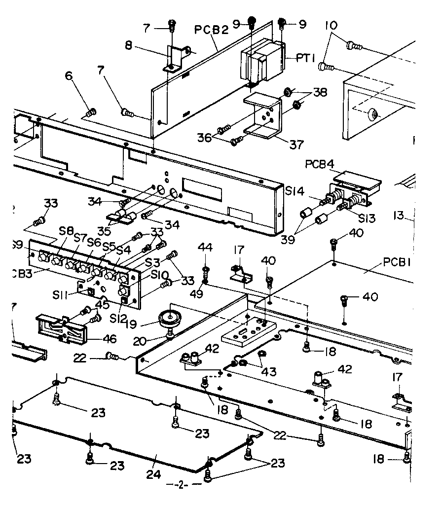 Front chassis assembly