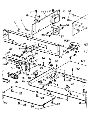 Front chassis assembly