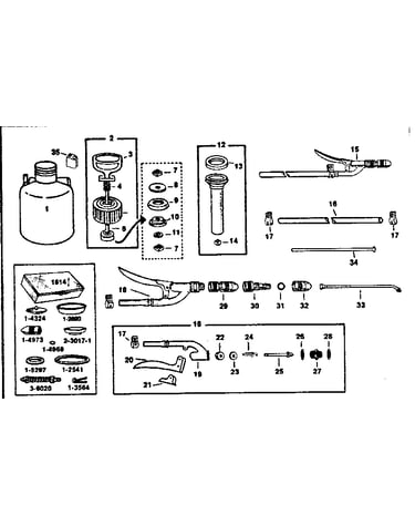 Compressed air sprayer
