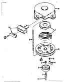 Rewind starter no. 590420