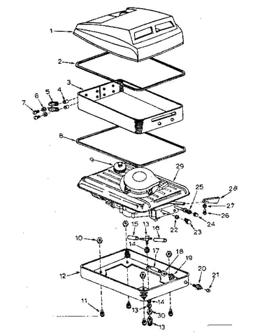 Shroud & controls assembly