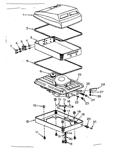 Shroud & controls assembly