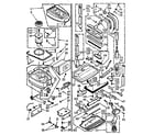 Kenmore 11629550 vacuum cleaner parts, attachment parts diagram