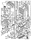 Vacuum cleaner parts, attachment parts
