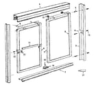 Sears 392680000 replacement parts diagram