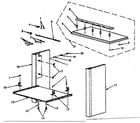Sears 411411060 replacement parts diagram