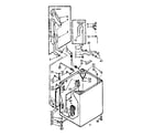 Kenmore 1107005408 cabinet parts diagram