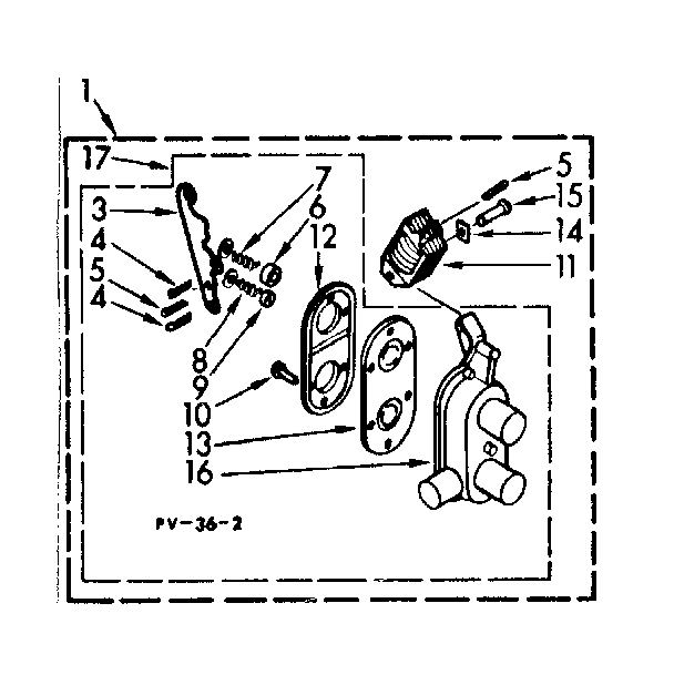 TWO WAY VALVE ASSEMBLY