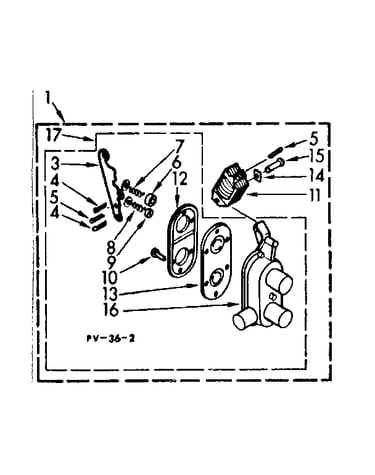 Two way valve assembly