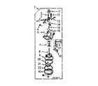 Kenmore 1107005408 pump assembly diagram