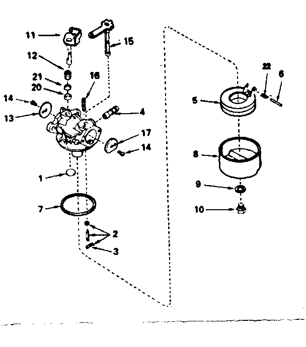 Carburetor no. 632394
