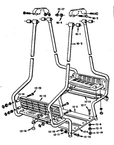 Lawnswing assembly no. 21 a