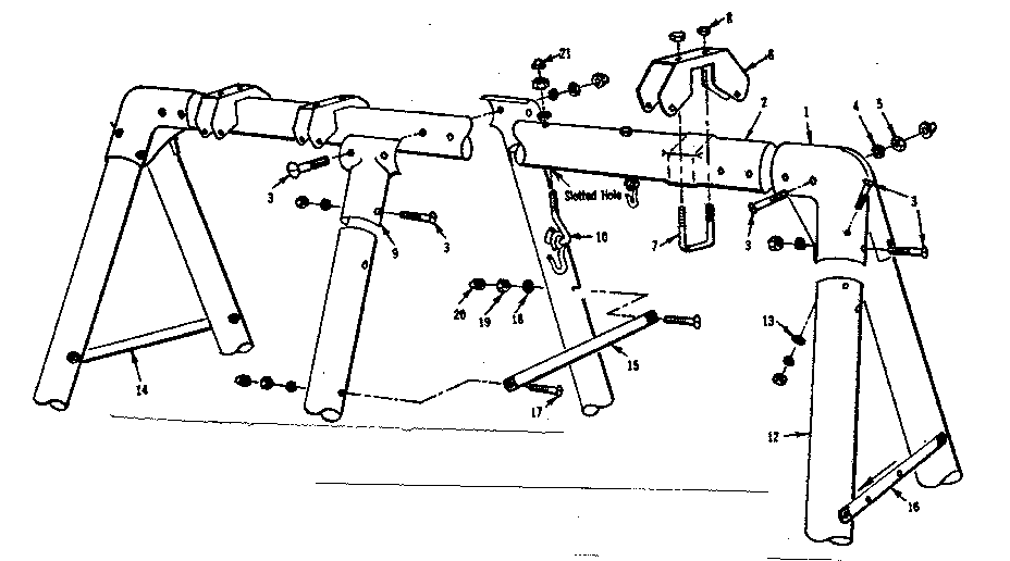 Frame assembly no. 71a