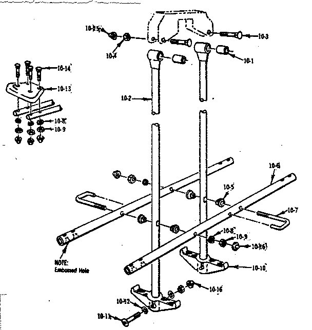 GLIDE RIDE ASSEMBLY NO. 10B