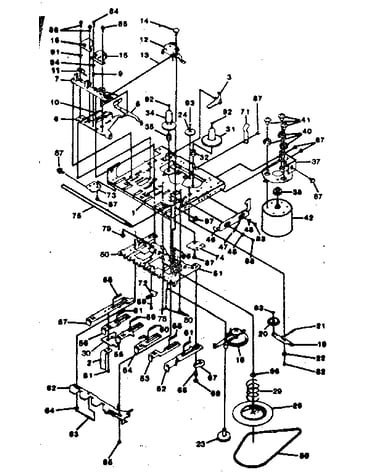 Cassette mechanism view