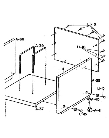 Bottom shelf