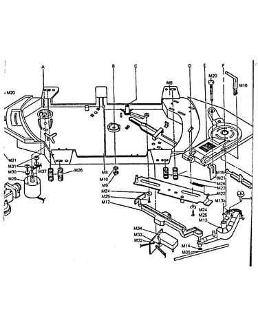 Bsr player p-284 exploded view