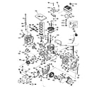 Craftsman 143744072 basic engine diagram
