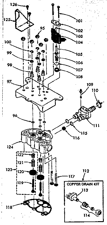 Valve cap, safety valve and flow washer housing