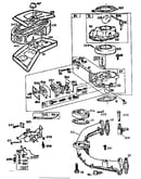 Manifold and carburetor assembly