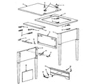 Kenmore 4129152180 replacement parts diagram
