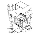 Kenmore 5658708410 cabinet parts diagram