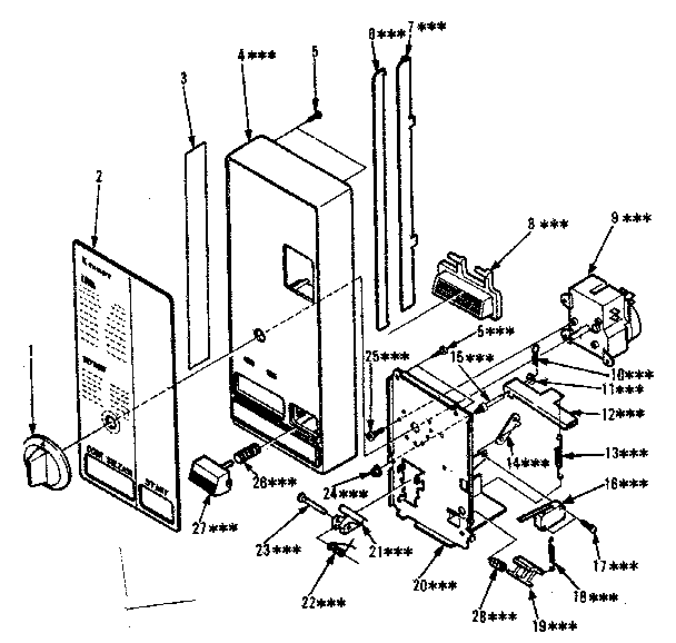 Control panel parts