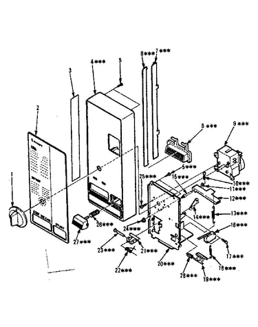 Control panel parts