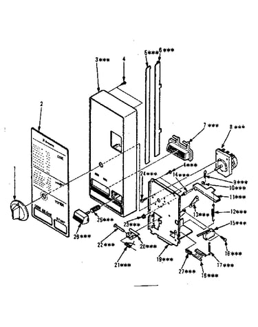 Control panel parts