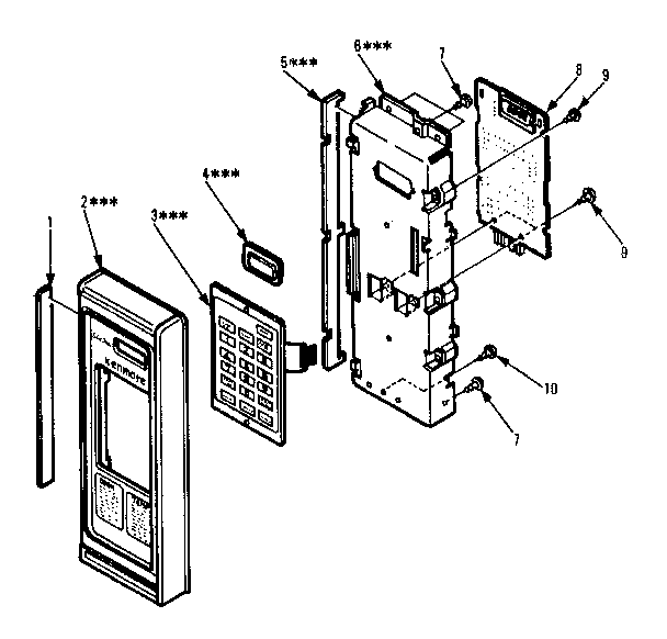 Control panel parts