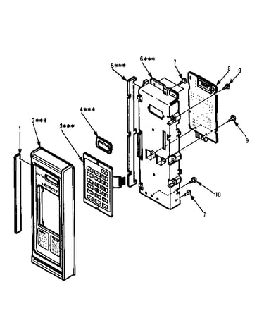 Control panel parts
