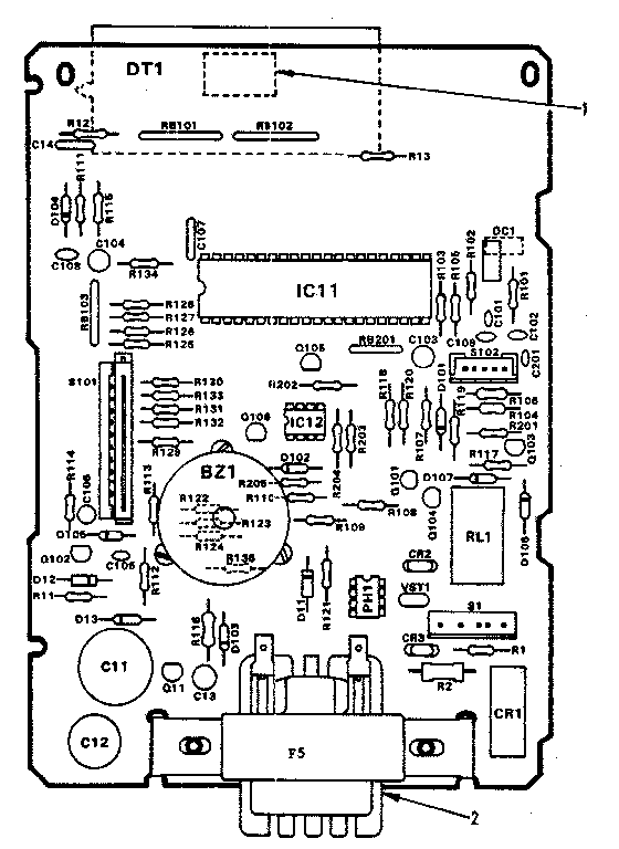 Power and control circuit board