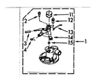 Kenmore 11082370320 water pump parts diagram