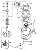 Tub and basket parts (non-suds only)