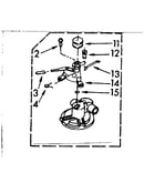 Water pump parts (non-suds and suds)