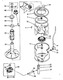 Tub and basket parts (non-suds only)