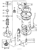Tub and basket parts (suds only)