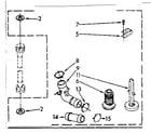 Kenmore 11082371120 miscellaneous parts diagram