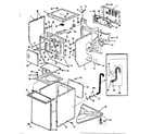 Kenmore 41789390100 cabinet parts, heater diagram